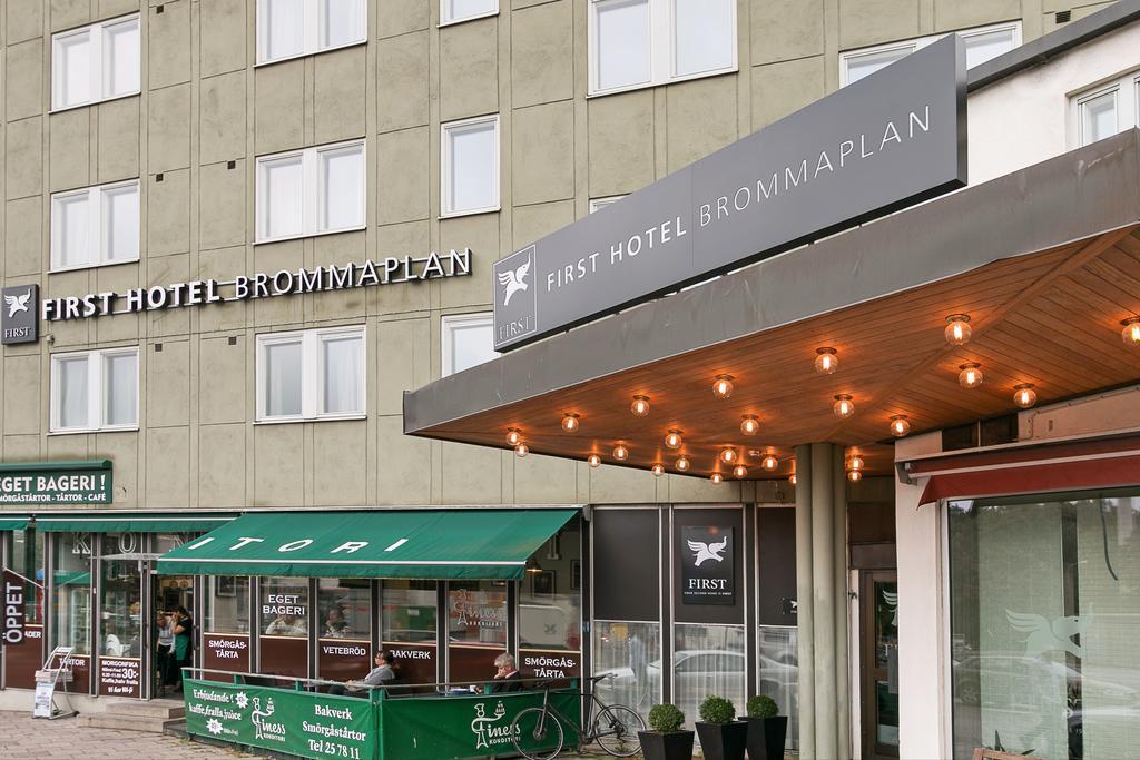 First Hotel Brommaplan Stockholm Exterior foto