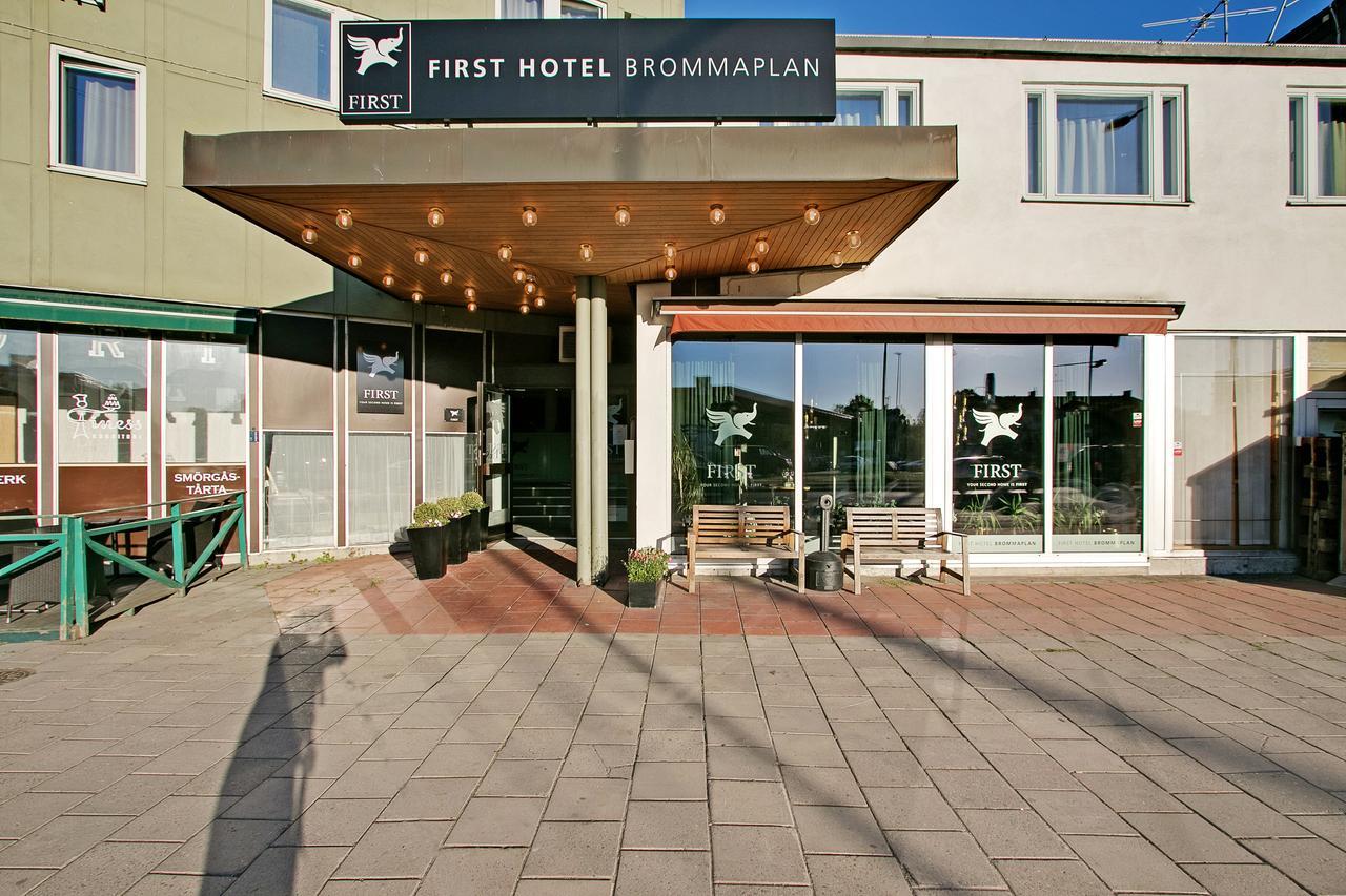 First Hotel Brommaplan Stockholm Exterior foto