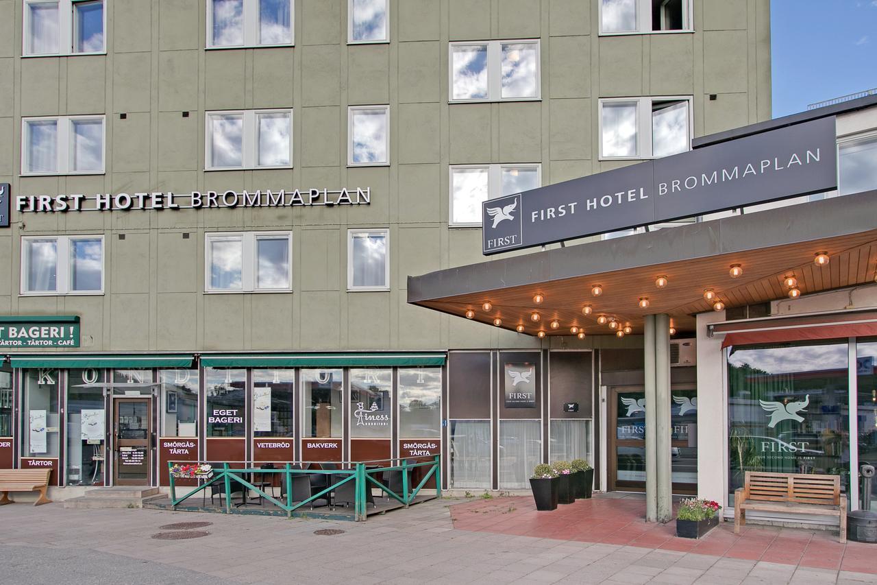 First Hotel Brommaplan Stockholm Exterior foto