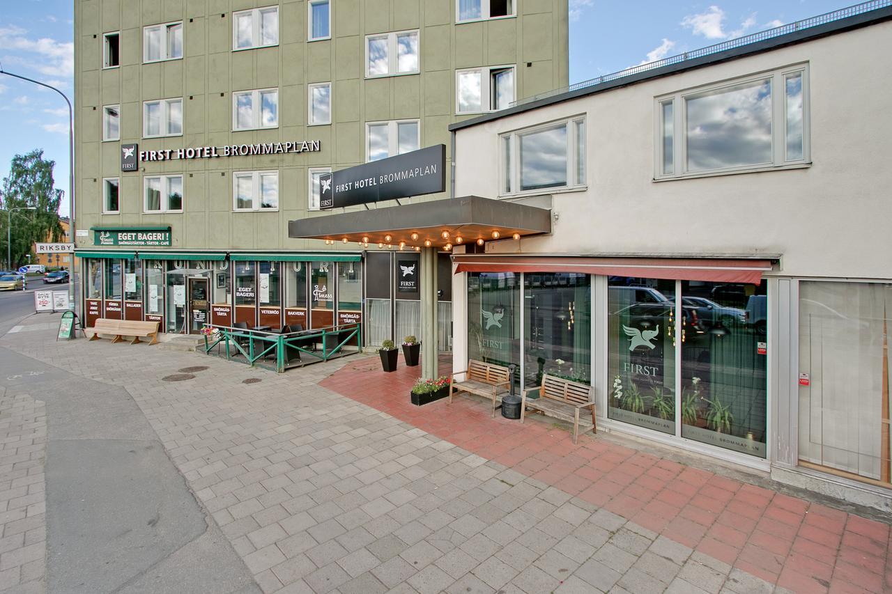 First Hotel Brommaplan Stockholm Exterior foto